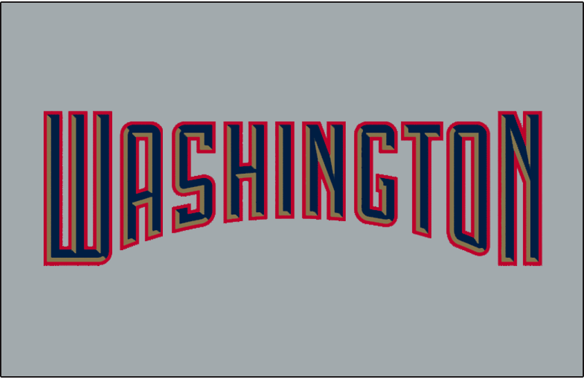 Washington Nationals 2005-2008 Jersey Logo DIY iron on transfer (heat transfer)